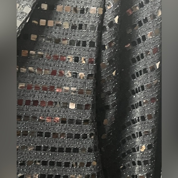 Black Sequin Blazer - Picture 4 of 5